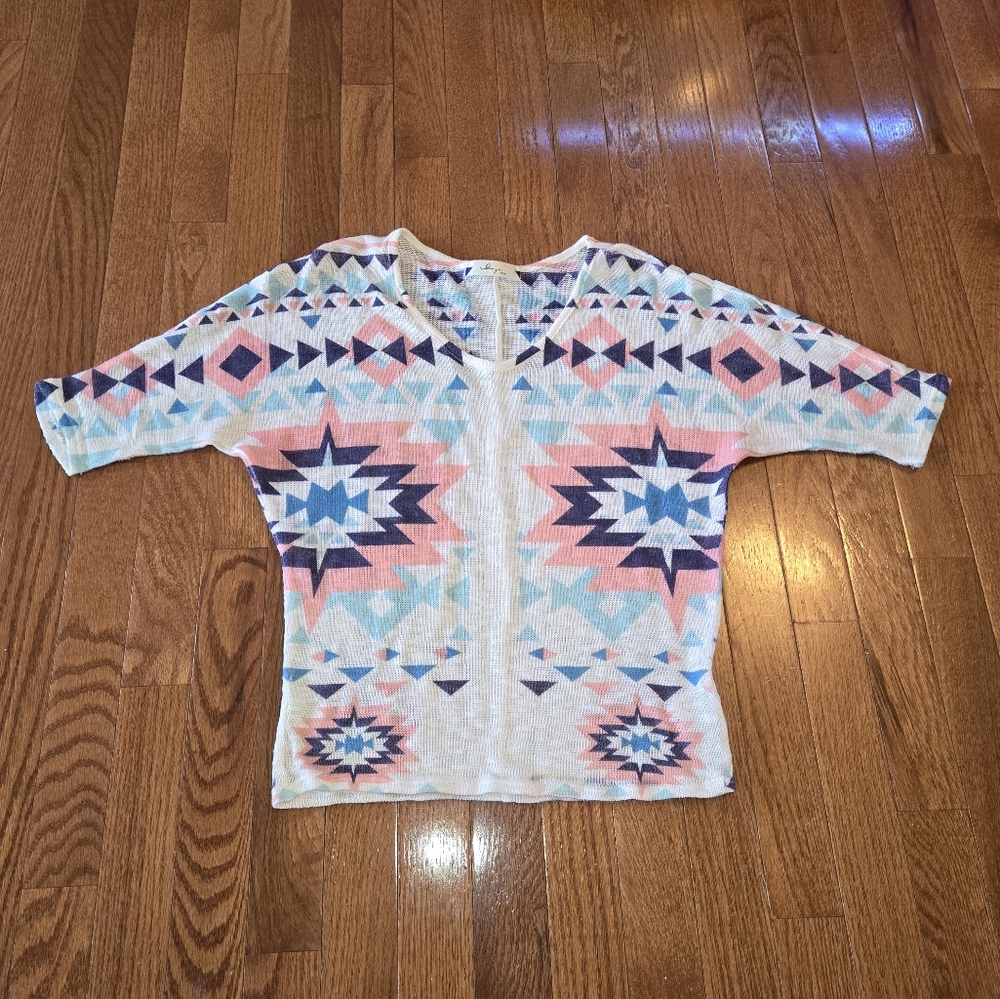 Boho style tshirt top.